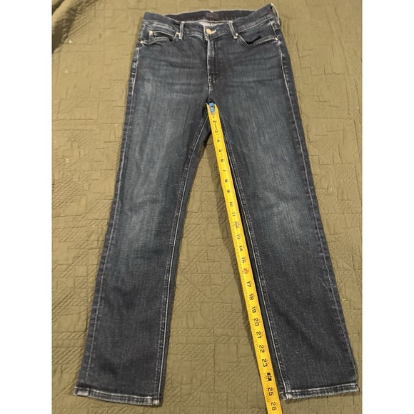 MOTHER Denim - Mother Women's Blue Jeans The Mid Rise Dazzler Ankle Size 29